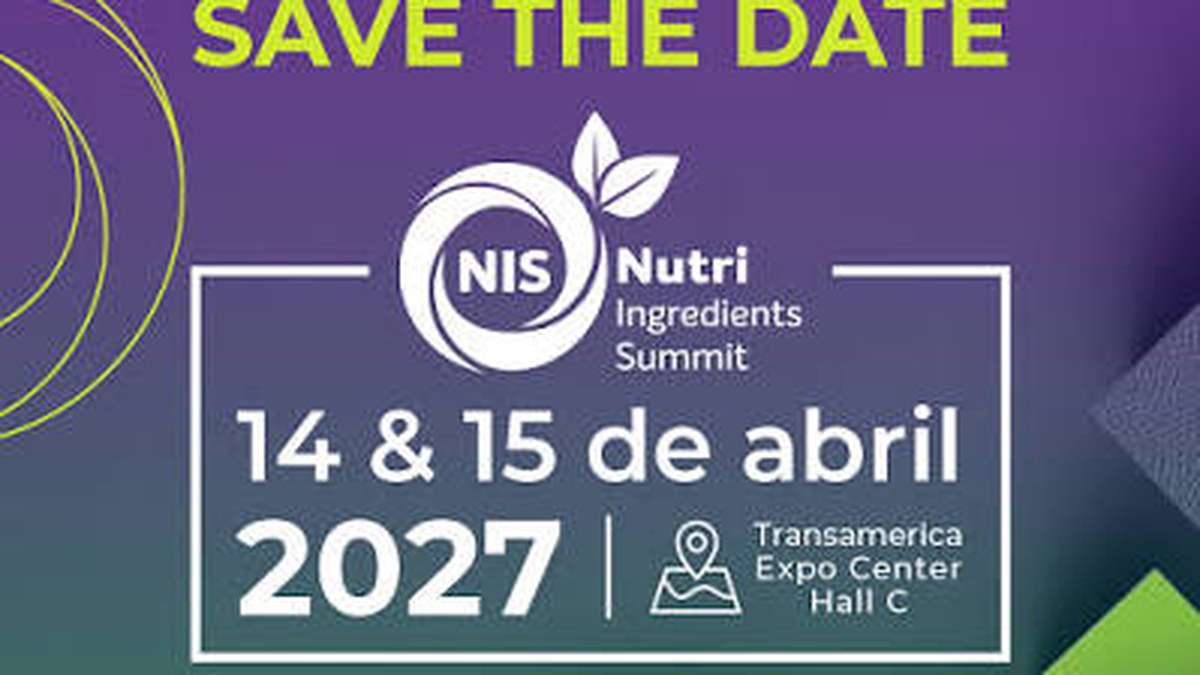 NIS Nutri Ingredients Summit 2027 — 14 e 15 de abril, Transamerica Expo Center